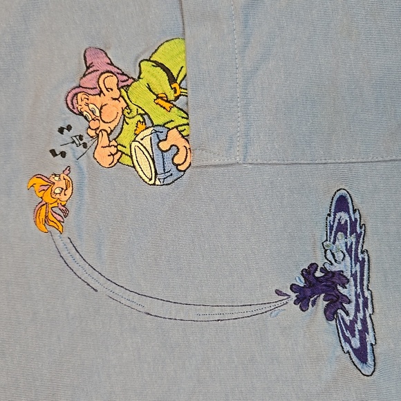 Disney Store Light Blue Cotton Shirt - Picture 2 of 7